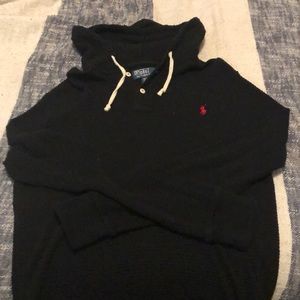 Polo by RL Henley Hooded Thermal